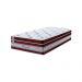Conjunto Cama Box Solteiro de Molas Ensacadas Cama inBox Select Euro Soft 88x188x71 Vinho