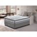 Conjunto Cama Box Solteiro de Molas Ensacadas D33 Cama inBox Select Firme 88x188x70 Cinza