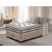 Conjunto Cama Box Solteiro de Molas Ensacadas D33 com Pillow TOP Cama inBox Select 88x188x70 Bege