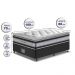 Conjunto Cama Box Solteiro de Molas Ensacadas D33 com Pillow TOP Cama inBox Select 88x188x70 Preto