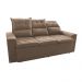 Conjunto de Sofá 3 e 2 Lugares Retrátil e Reclinável 2,00x1,50m Cama inBox Smal Suede Bege