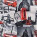 Kit 2 Capas de Almofadas Londres 45x45cm Cama inBox