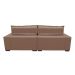 Sofá 2,12m Retrátil e Reclinável com Molas Cama inBox Plus Tecido Suede Velusoft Bege