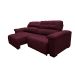 Sofá 2,32m Retrátil e Reclinável com Molas Cama inBox Top Tecido Suede Velusoft Vinho