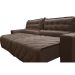 Sofá 2,52m Retrátil e Reclinável com Molas Cama inBox Plus Tecido Suede Velusoft Castor