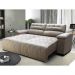 Sofá 2,62m Retrátil e Reclinável com Molas Cama inBox Top Tecido Suede Velusoft Bege