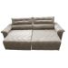 Sofá 2,62m Retrátil e Reclinável com Molas Cama inBox Top Tecido Suede Velusoft Bege