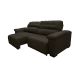 Sofá 2,72m Retrátil e Reclinável com Molas Cama inBox Top Tecido Suede Velusoft Café