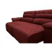 Sofá 2,82m Retrátil e Reclinável com Molas Cama inBox Top Tecido Suede Velusoft Vermelho