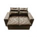 Sofá 3 Lugares Retrátil e Reclinável 1,80m Cama inBox Smal com bordado pantográfico Suede Castor