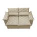Sofá 3 Lugares Retrátil e Reclinável Cama inBox Compact 1,80m Velusoft Bege