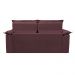 Sofá 3 Lugares Retrátil e Reclinável Cama inBox Compact 1,80m Velusoft Vinho