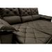Sofá 3 Lugares Retrátil e Reclinável Cama inBox Compact 2,00m Velusoft Café