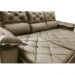 Sofá 3 Lugares Retrátil e Reclinável Cama inBox Compact 2,00m Velusoft Castor