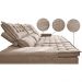 Sofá 3 Lugares Retrátil e Reclinável Cama inBox Senses 2,00m Velusoft Bege