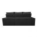 Sofá 3 Lugares Retrátil e Reclinável Cama inBox Senses 2,00m Velusoft Preto