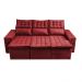 Sofá 3 Lugares Retrátil e Reclinável Cama inBox Senses 2,00m Velusoft Vermelho