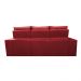 Sofá 3 Lugares Retrátil e Reclinável Cama inBox Senses 2,00m Velusoft Vermelho