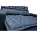 Sofá 3 Lugares Retrátil e Reclinável Cama inBox Slim 1,80m Velusoft Azul