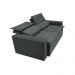 Sofá 3 Lugares Retrátil e Reclinável Cama inBox Slim 1,80m Velusoft Cinza