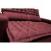 Sofá 3 Lugares Retrátil e Reclinável Cama inBox Slim 1,80m Velusoft Vinho