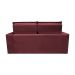 Sofá 3 Lugares Retrátil e Reclinável Cama inBox Slim 1,80m Velusoft Vinho