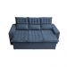 Sofá 3 Lugares Retrátil e Reclinável Cama inBox Slim 2,00m Velusoft Azul