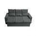 Sofá 3 Lugares Retrátil e Reclinável Cama inBox Slim 2,00m Velusoft Cinza