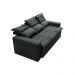 Sofá 3 Lugares Retrátil e Reclinável Cama inBox Slim 2,00m Velusoft Cinza