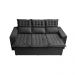 Sofá 3 Lugares Retrátil e Reclinável Cama inBox Slim 2,00m Velusoft Preto