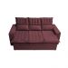Sofá 3 Lugares Retrátil e Reclinável Cama inBox Slim 2,00m Velusoft Vinho