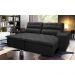 Sofá 3,02m Retrátil e Reclinável com Molas Cama inBox Confort Tecido Suede Velusoft Preto