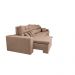 Sofá Cairo 4,12m Retrátil, Reclinável com 6 Almofadas Tecido Suede Castor - Cama InBox