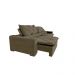 Sofá Lisboa 2,92m Retrátil, Reclinável com Molas no Assento Tecido Suede Velusoft Castor - Cama InBox
