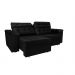 Sofá New Itália 2,72 Mts Retrátil e Reclinável Tecido Suede Preto- Cama InBox