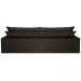 Sofá Retrátil Reclinável e Cama 2,15m Cama inBox Flex Suede Velusoft Café