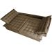 Sofá Retrátil Reclinável e Cama 2,35m Cama inBox Flex Suede Velusoft Castor