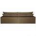 Sofá Retrátil Reclinável e Cama 2,35m Cama inBox Flex Suede Velusoft Castor