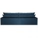 Sofá Retrátil Reclinável e Cama 2,95m Cama inBox Flex Suede Velusoft Azul