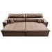 Sofá Retrátil e Reclinável 1,82m Luxos Cama inBox Velusoft Castor
