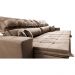 Sofá Retrátil e Reclinável 1,82m Luxos Cama inBox Velusoft Cinza