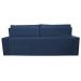 Sofá Retrátil e Reclinável 2,00m Cama inBox Charm Velusoft Azul