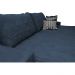 Sofá Retrátil e Reclinável 2,12m com Molas Ensacadas Cama Inbox Supreme Tecido Suede Velusoft Azul