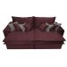 Sofá Retrátil e Reclinável 2,12m com Molas Ensacadas Cama Inbox Supreme Tecido Suede Velusoft Vinho
