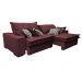 Sofá Retrátil e Reclinável 2,12m com Molas Ensacadas Cama Inbox Supreme Tecido Suede Velusoft Vinho