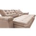 Sofá Retrátil e Reclinável 2,15m Cama inBox Big Fresh com SoftGel D40 Velupluma Bege