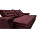 Sofá Retrátil e Reclinável 2,15m Cama inBox Big Fresh com SoftGel D40 Velupluma Vinho