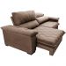 Sofá Retrátil e Reclinável 2,15m Molas Ensacadas Cama inBox Big Home com Bordado 3D Velusoft Castor