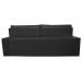 Sofá Retrátil e Reclinável 2,30m Cama inBox Charm Velusoft Preto
