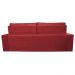 Sofá Retrátil e Reclinável 2,30m Cama inBox Charm Velusoft Vermelho